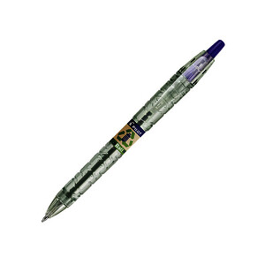 STYLO BILLE RÉTRACTABLE B2P ECOBALL BLEU PTE MOY PILOT