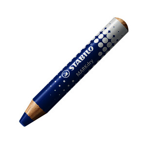 CRAYON MARQUEUR EFFAÇABLE À SEC MARKDRY BLEU STABILO