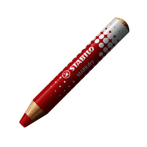 CRAYON MARQUEUR EFFAÇABLE À SEC MARKDRY ROUGE STABILO