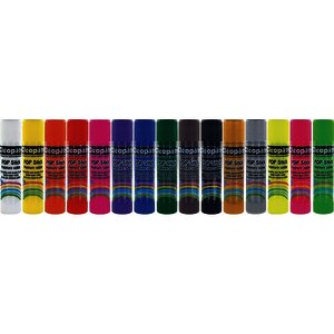 LOT 15 STICKS 5 G DE GOUACHE - POP STICK COLORIS ASSO
