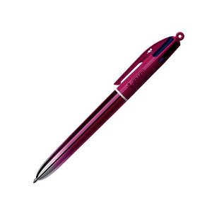 STYLOS BILLE 4 COULEURS SMOOTH ROSE GRADIENT PTE MOYENNE BIC