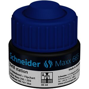 RECHARGE POUR MARQUEUR EFFAÇABLE MAXX 290 BLEU SCHNEIDER