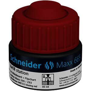 RECHARGE POUR MARQUEUR EFFAÇABLE MAXX 290 ROUGE SCHNEIDER