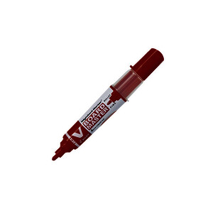 MARQUEUR V BOARD MASTER ROUGE POINTE OGIVE 1,70 MM PILOT