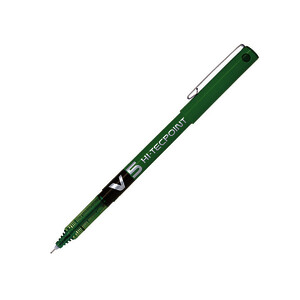 ROLLER HI-TECHPOINT V5 VERT POINTE FINE PILOT