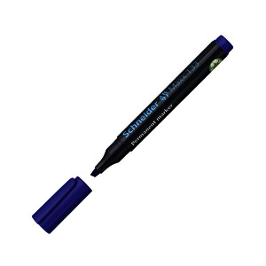 MARQUEUR PERMANENT 133 BLEU POINTE BISEAUTÉE SCHNEIDER
