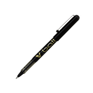ROLLER ENCRE LIQUIDE V BALL 7 NOIR POINTE MOYENNE PILOT