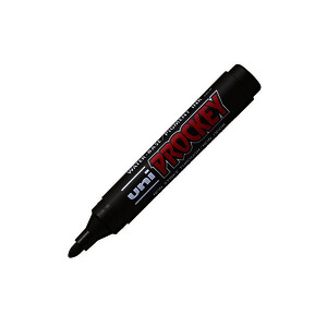 MARQUEUR PERMANENT PROCKEY PM122 NOIR PTE OGIVE UNIBALL