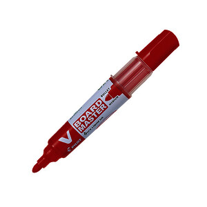 MARQUEUR V BOARD MASTER ROUGE PTE OGIVE TRACÉ 2,30 MM PILOT