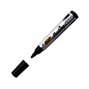 MARQUEUR PERMANENT MARKING 2000 NOIR PTE OGIVE 1,70 MM BIC