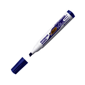 MARQUEUR VELLEDA 1751 BLEU PTE BISEAUTÉE 3,70 À 5,50 MM BIC