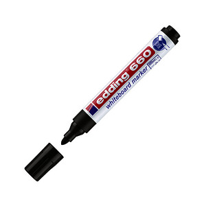 MARQUEUR EDDING 660 NOIR POINTE OGIVE 1,50 MM EDDING