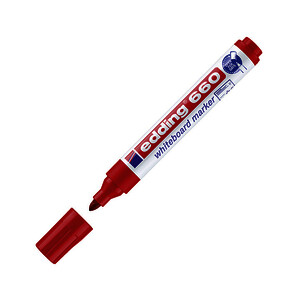 MARQUEUR EDDING 660 ROUGE POINTE OGIVE 1,50 MM EDDING