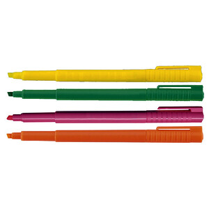 POCHETTE DE 4 SURLIGNEURS LIGHTER COLORIS ASSORTIS BUDGET