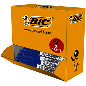 LOT DE 50 VELLEDA 1741 DT 3 OFFERTS BLEU PTE OGIVE BIC