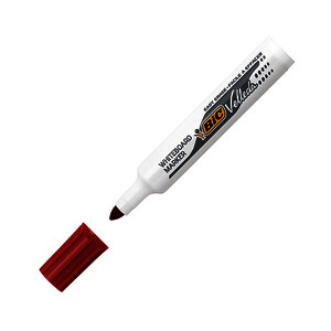 MARQUEUR VELLEDA 1711 ROUGE POINTE OGIVE TRACÉ 1,90 MM BIC