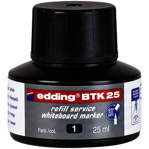 RECHARGE POUR MARQUEUR EFFAÇABLE À SEC E 660 NOIR EDDING