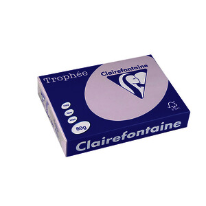RAMETTE A4 80G LILAS TROPHEE CLAIREFONTAINE