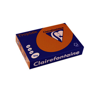 RAMETTE A4 80G ORANGE TROPHEE CLAIREFONTAINE