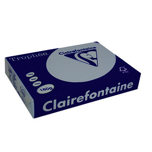 RAMETTE 250 FLES A4 160G BLEU TROPHEE CLAIREFONTAINE