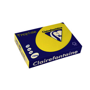 RAMETTE DE 250 FLES A4 160G J SOLEIL TROPHEE CLAIREFONTAINE