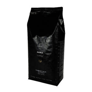 PAQUET 1 KG CAFÉ GRAIN DIAMANT NOIR 100 % ARABICA MIKO