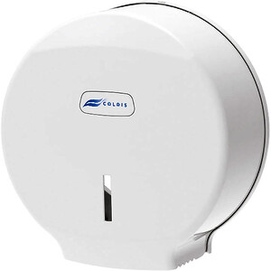 DISTRIBUTEUR PAPIER TOILETTE RLX  MAXI JUMBO PLASTIQUE BLC