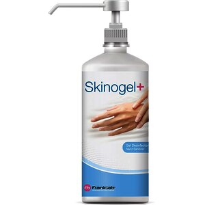 FLACON POMPE DE 500 ML DE GEL HYDROALCOOLIQUE