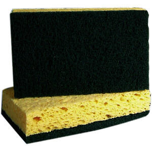 LOT DE 2 ÉPONGES DOUBLE-FACE