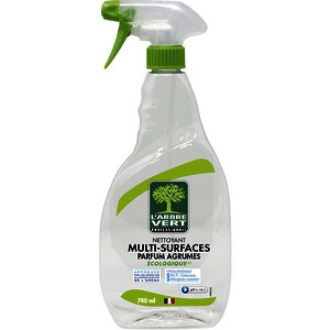 SPRAY 740 ML NETTOYANT MULTI-SURFACES AGRUMES L'ARBRE VERT