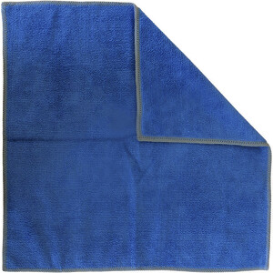 LOT 5 LAVETTES MICRO BLEUES ABSORBANTES 300G/M² 40X40 CM