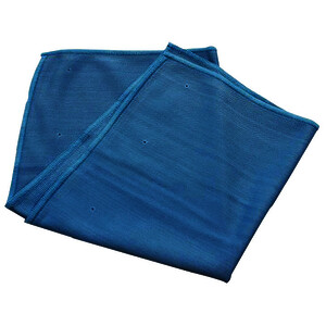 LOT 5 LAVETTES MICROFIBRES BLEUES 280 G / M² 40 X 40 CM