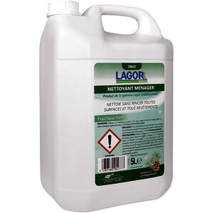 BIDON 5L NETTOYANT MÉNAGER SOLS ET SURFACES LAGOR