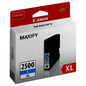 CANON 2500XL CARTOUCHE D'ENCRE CYAN D'ORIGINE (PGI2500XL)