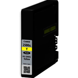 CANON 2500XL CARTOUCHE D'ENCRE JAUNE D'ORIGINE (PGI2500XL)