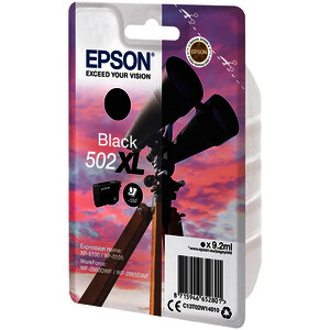 EPSON 502XL CARTOUCHE D'ENCRE NOIRE D'ORIGINE (C13T02W14010)