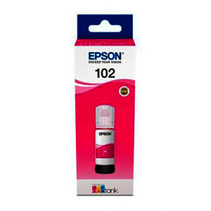 EPSON 102 BOUTEILLE D'ENCRE MAGENTA D'ORIGINE (C13T03R340)