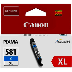 CANON 581XL CARTOUCHE D'ENCRE CYAN D'ORIGINE (CLI581CXL)