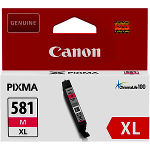 CANON 581XL CARTOUCHE D'ENCRE MAGENTA D'ORIGINE (CLI581MXL)