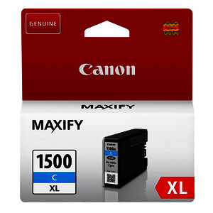 CANON 1500XL CARTOUCHE D'ENCRE CYAN D'ORIGINE (PGI1500C XL)