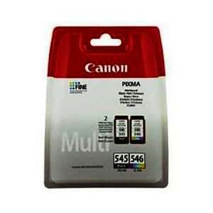 CANON 545/546 PACK 2 CART. NO + 3 COL ORIG. (PG545/CL546)