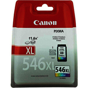 CANON 546XL CART. D'ENCRE 3 COL D'ORIGINE (CL546XL)