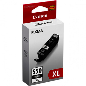 CANON 550XL CARTOUCHE D'ENCRE NOIRE D'ORIGINE (PGI550XLB)