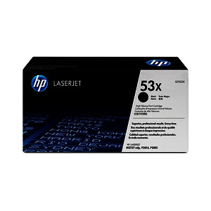 HP 53X TONER LASER NOIR D'ORIGINE (Q7553X)