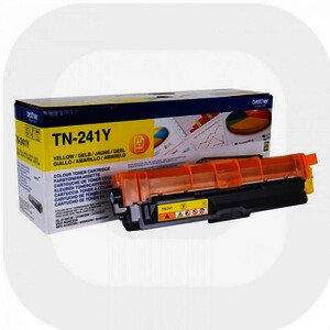 BROTHER TN241 TONER LASER JAUNE D'ORIGINE (TN241Y)