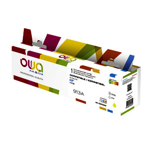 CARTOUCHE JET D'ENCRE REMAN. POUR HP F6T78AE 913 MAGENTA OWA