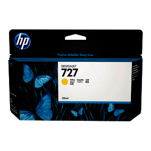 HP 727 CARTOUCHE D'ENCRE JAUNE D'ORIGINE (B3P21A)