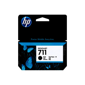 HP 711 CARTOUCHE D'ENCRE DESIGNJET NOIRE D'ORIGINE (CZ129A)