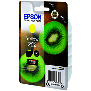 EPSON 202 CARTOUCHE D'ENCRE JAUNE D'ORIGINE (C13T02F44020)