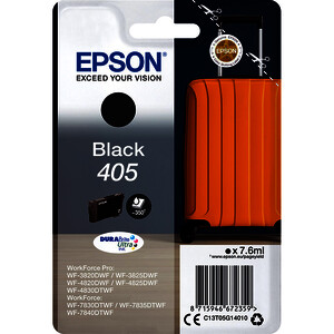 EPSON 405 CARTOUCHE D'ENCRE NOIRE D'ORIGINE (C13T05G14020)